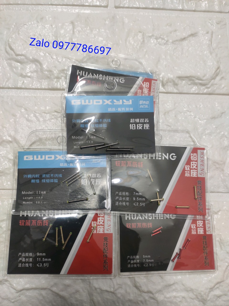 thanh quấn chì chạy chuyên câu đài vỉ 5 chiếc