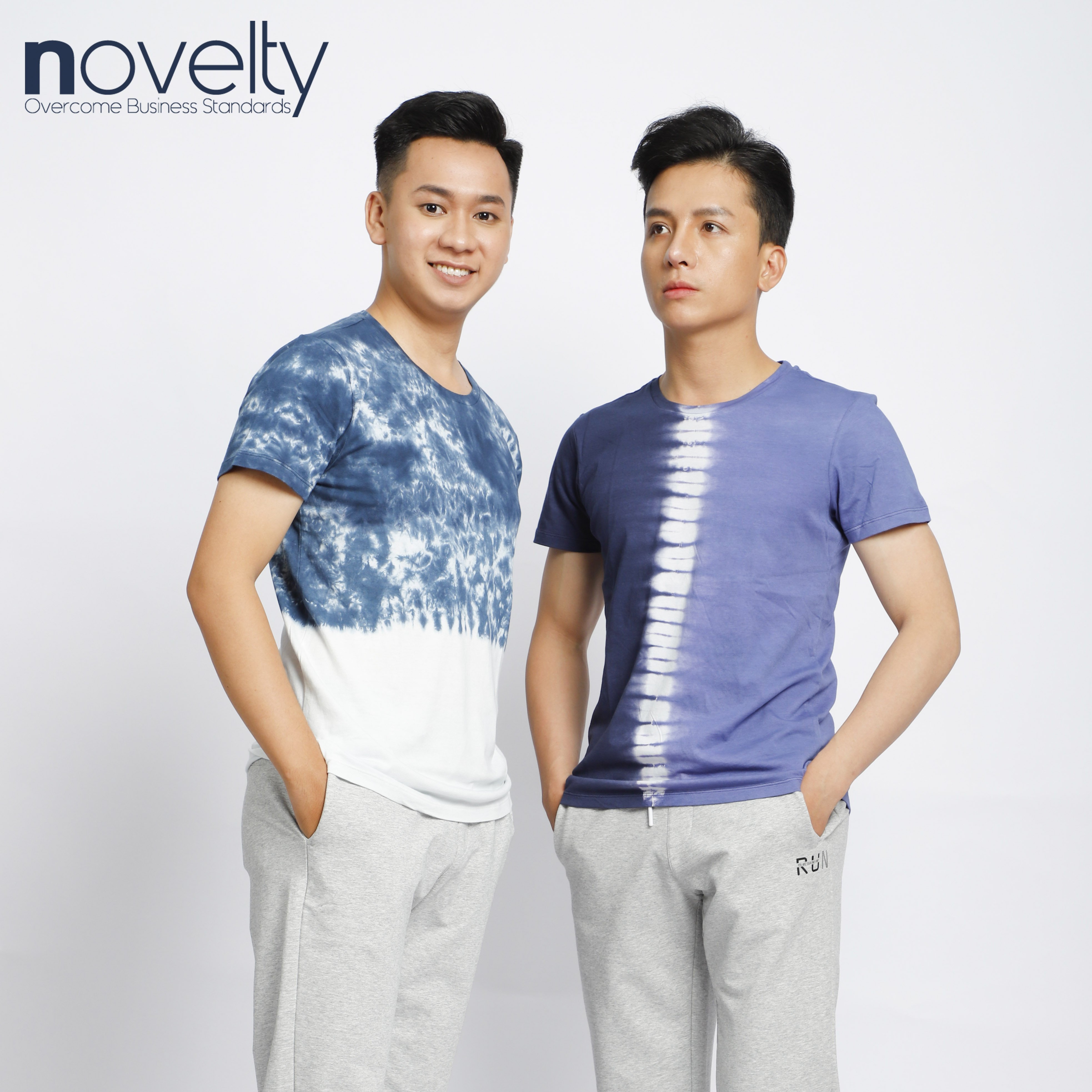 Combo 2 áo thun Tiedye nam Novelty