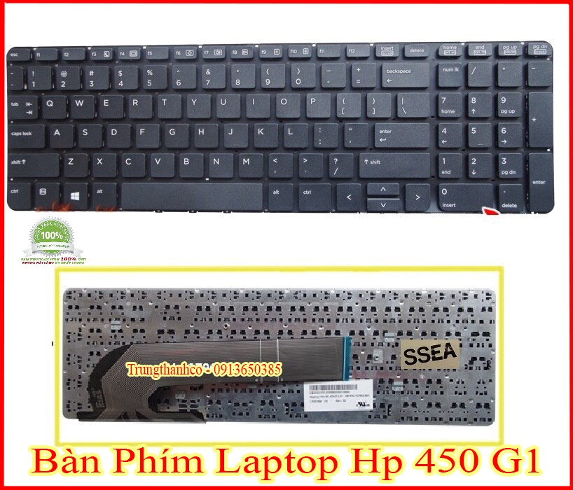 Bàn Phím Laptop Hp 450 G1