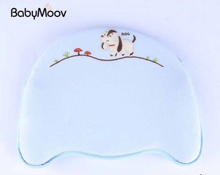 Gối cao su non Babymoov Chính hãng chống méo đầu có hộp BH 12 tháng 1 đổi 1