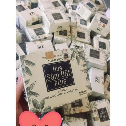 [HCM](Mẫu Mới 2021) Giảm cân Hoa Sâm Đất Plus