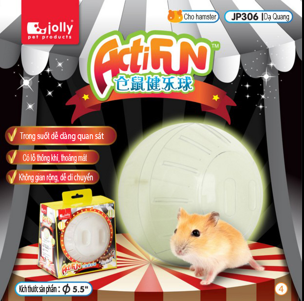 [HCM]Bóng Chạy Cho Hamster