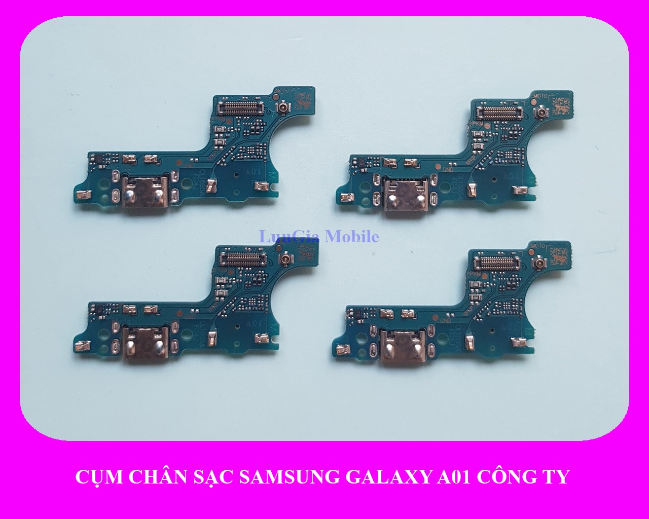 Cụm chân sạc Samsung Galaxy A01 công ty