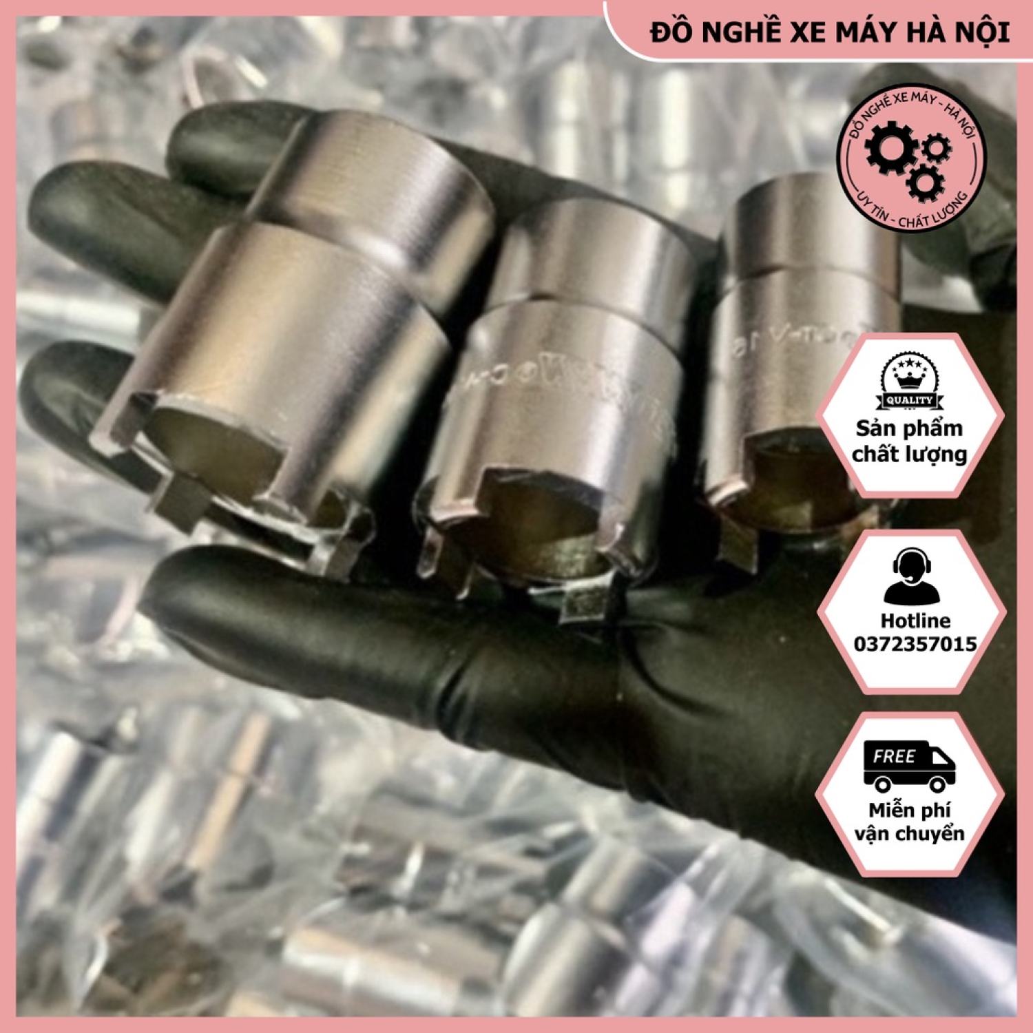 Bộ 3 Khẩu bắɴ Nồi Côn Dream/Wave/Future Siêu Xịn/16-19-21mm