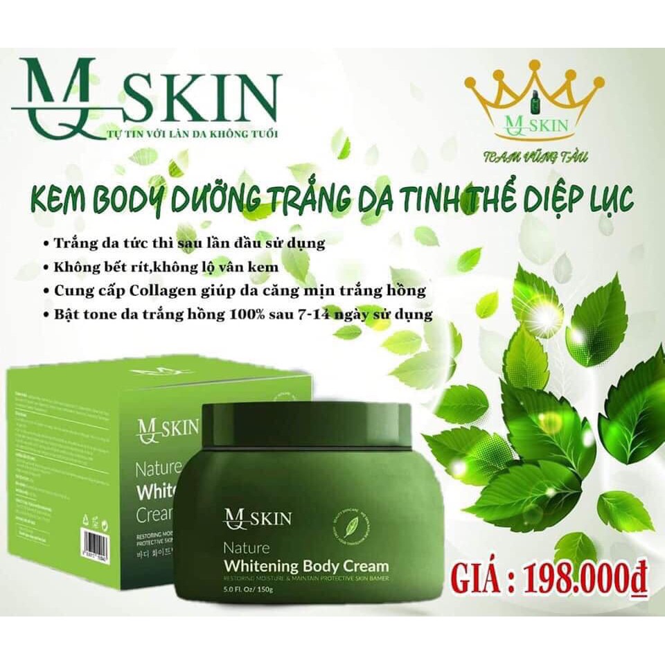 BODY DIỆP LỤC MQ SKIN 150GAM
