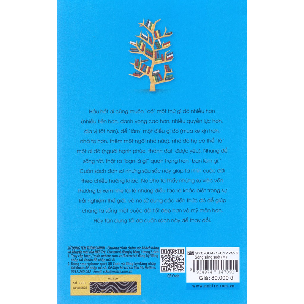 Sách NXB Trẻ - Sống Sáng Suốt