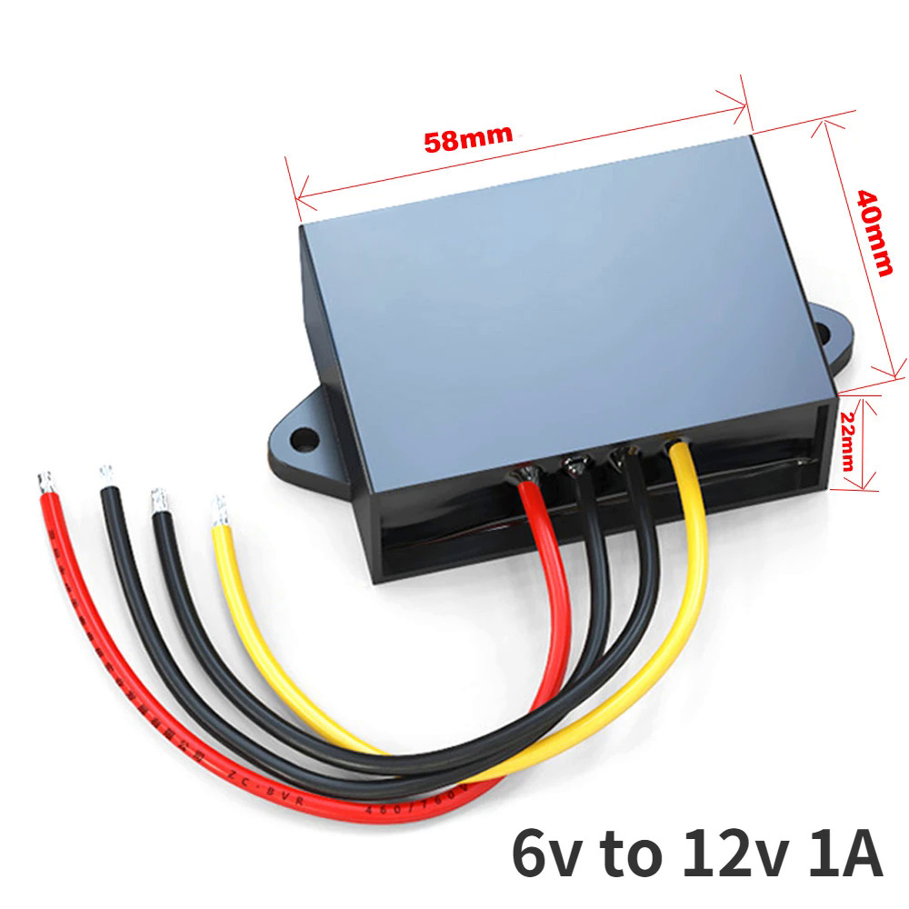 6v đến 12v 1a dc-dc chuyển đổi 6v đến 12v tăng chuyển đổi bước lên chuyển đổi