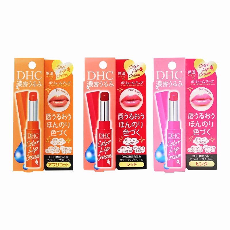 SON DƯỠNG MÔI CÓ MÀU DHA NHẬT BẢN (THỎI 1.5G)