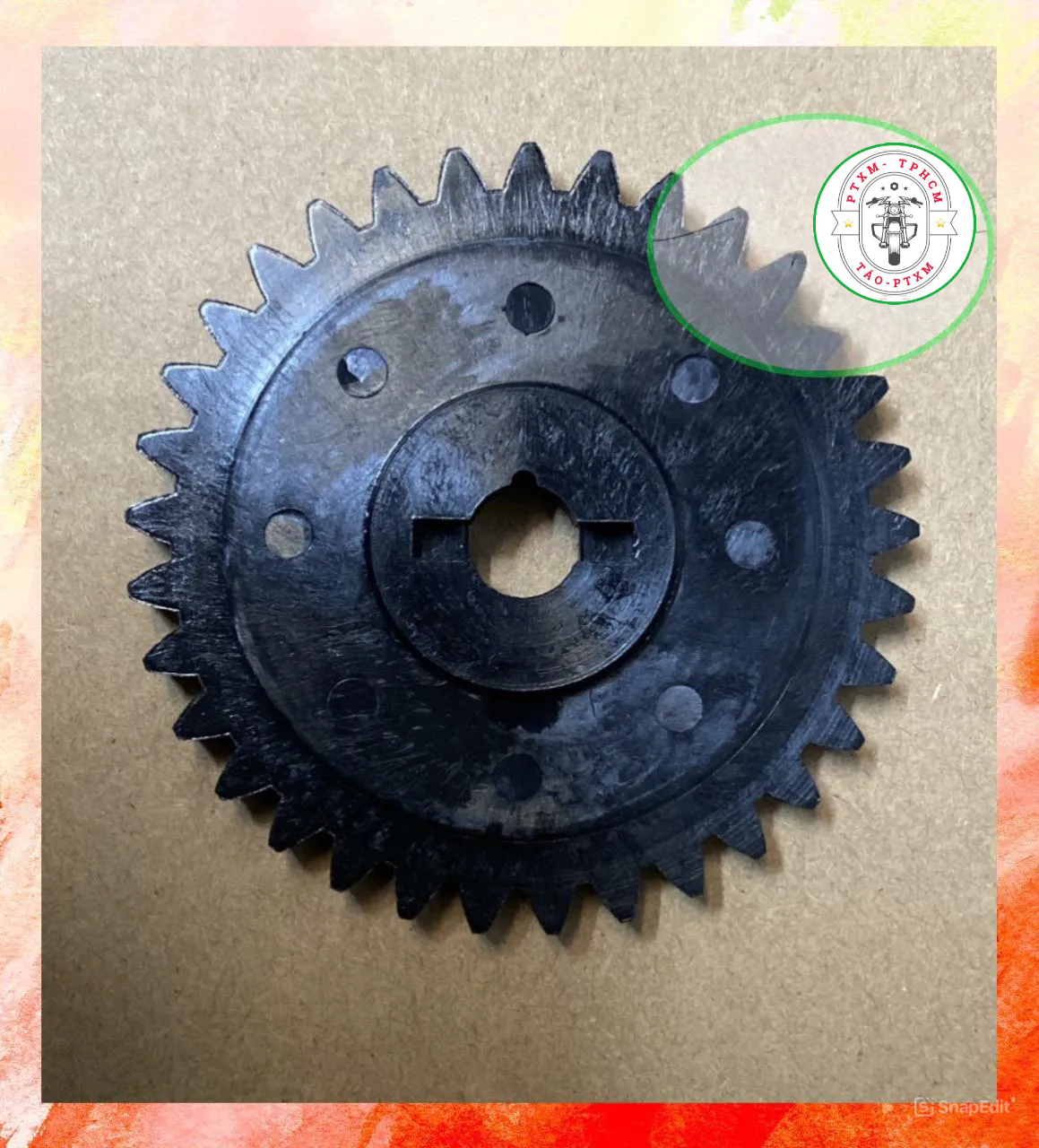 Bánh bơm nhớt xe AB 110/ LEAD 110/ SCR ( nhông bơm nhớt)