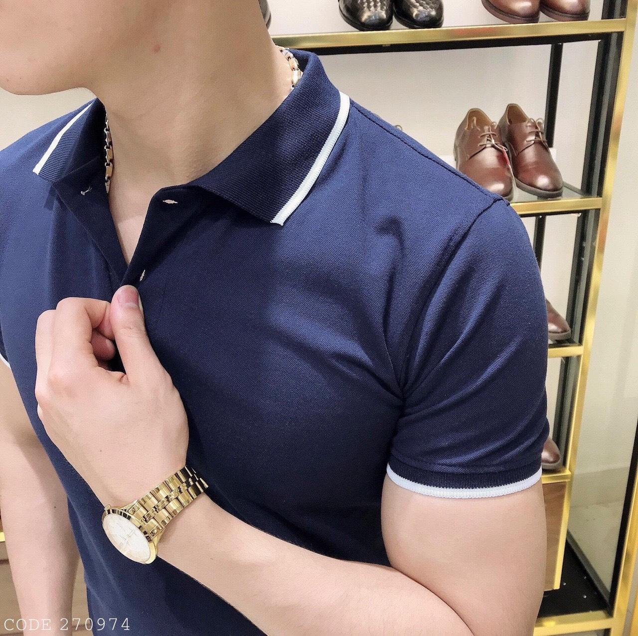 ÁO PHÔNG NAM VIỀN CỔ / ÁO PHÔNG NAM CỔ BẺ HÀNG ĐẸP / ÁO THUN NAM CỔ BẺ LỊCH SỰ
