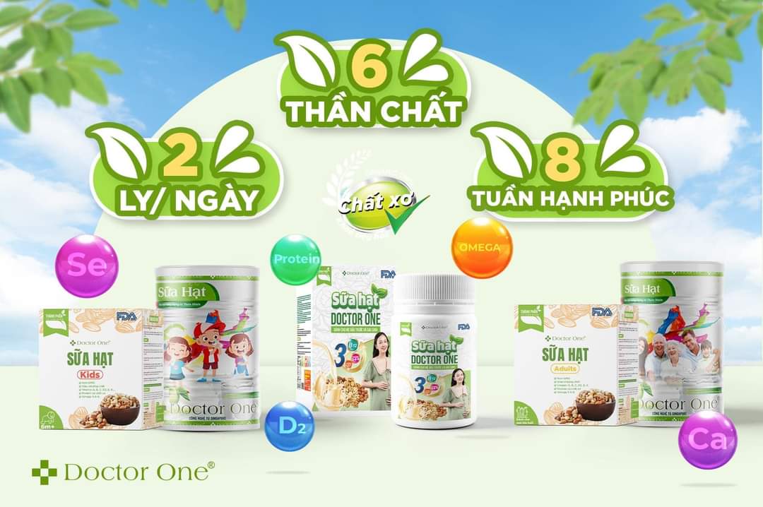 [HCM]Sữa Hạt Số 1 Doctor One [ DÀNH CHO BÀ BẦU ] - Thiên Nhiên Việt
