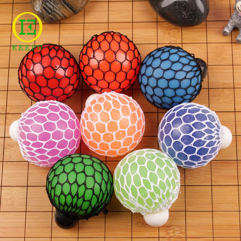 Combo 2 Đồ chơi bóng tạo thành chùm nho Quả bóng đồ chơi Bóng đồ chơi bọc lưới cho bé Quả bóng đồ chơi mềm mại