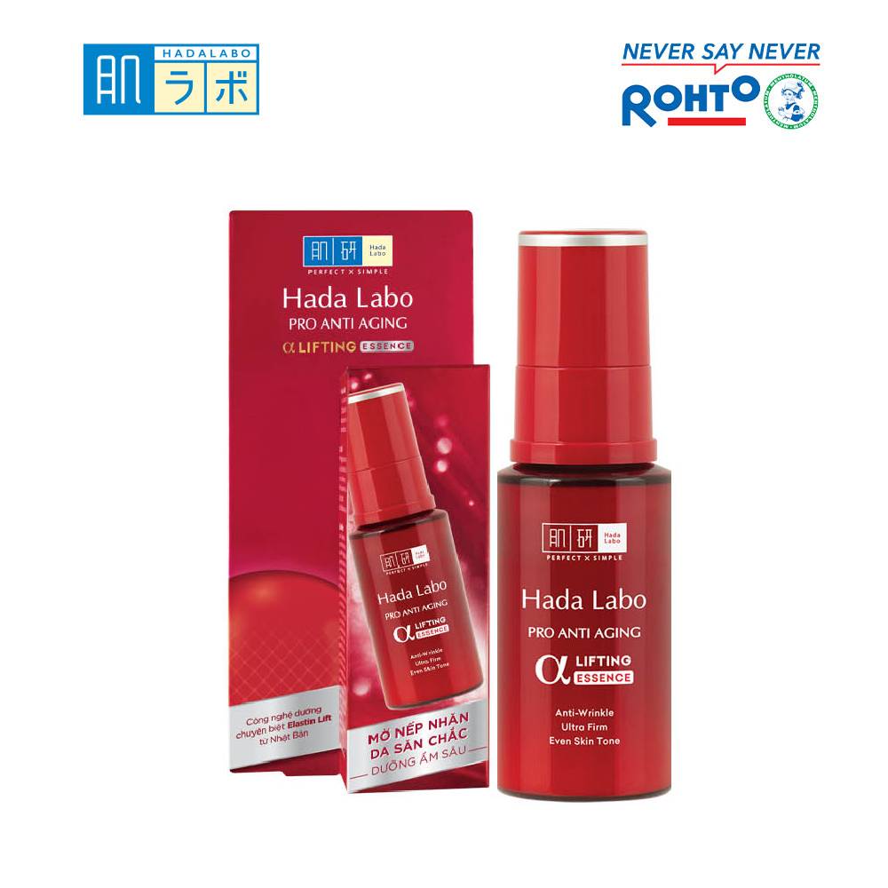Tinh chất dưỡng chuyên biệt chống lão hóa Hada Labo Pro Anti Aging Essence 30g