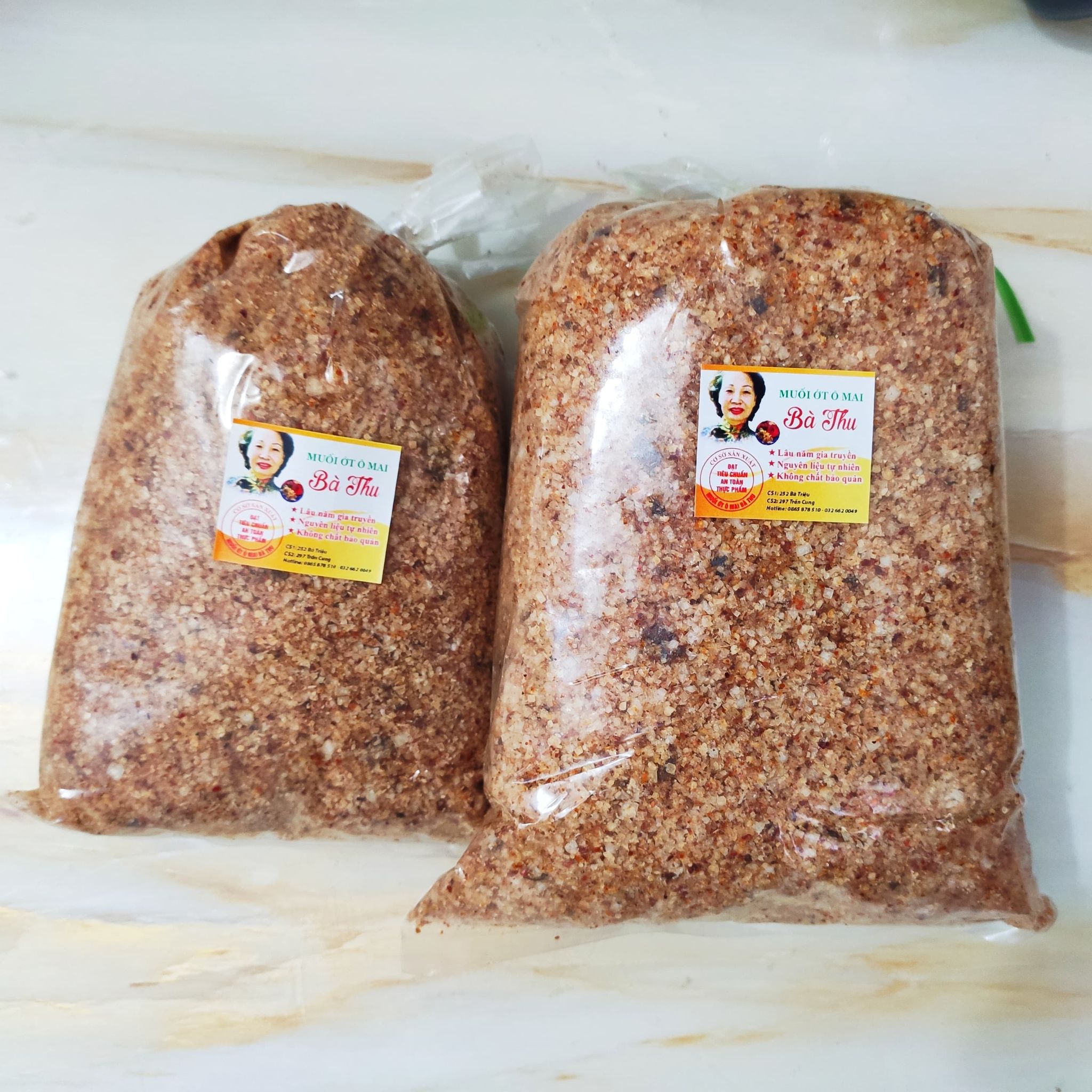 Muối Ô Mai Bà Thu - Túi 500g