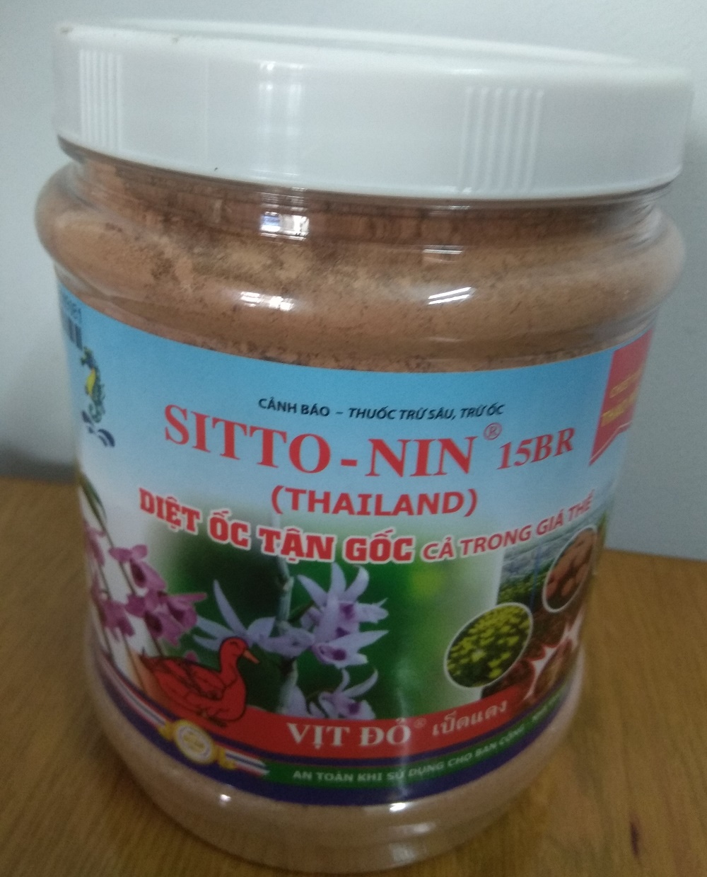 Sản phẩm sitto-nin trừ ốc tận gốc cả trong giá thể - chai 1 kg