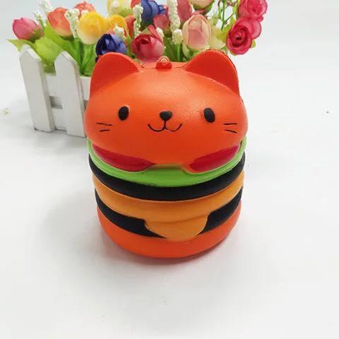 [HCM]Squishy bánh humbeger mèo chọn màu