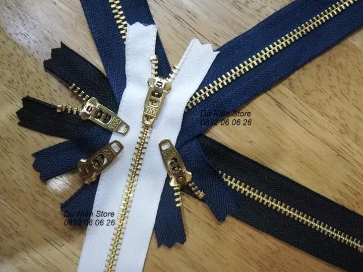 Dây Kéo Quần Jean YKK Lẻ 5 Sợi