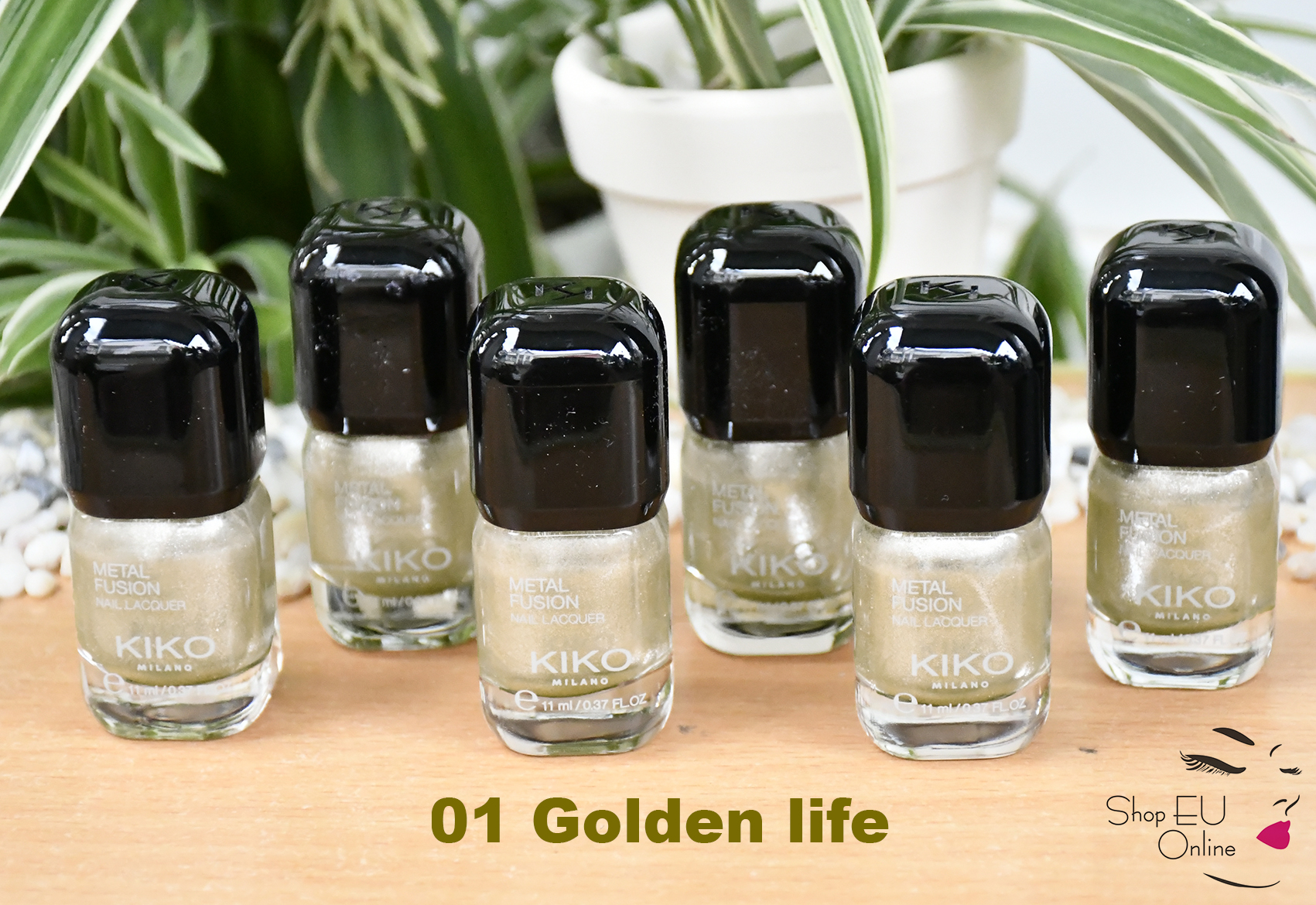 Sơn móng Kiko - Metal Fusion Nail Lacquer