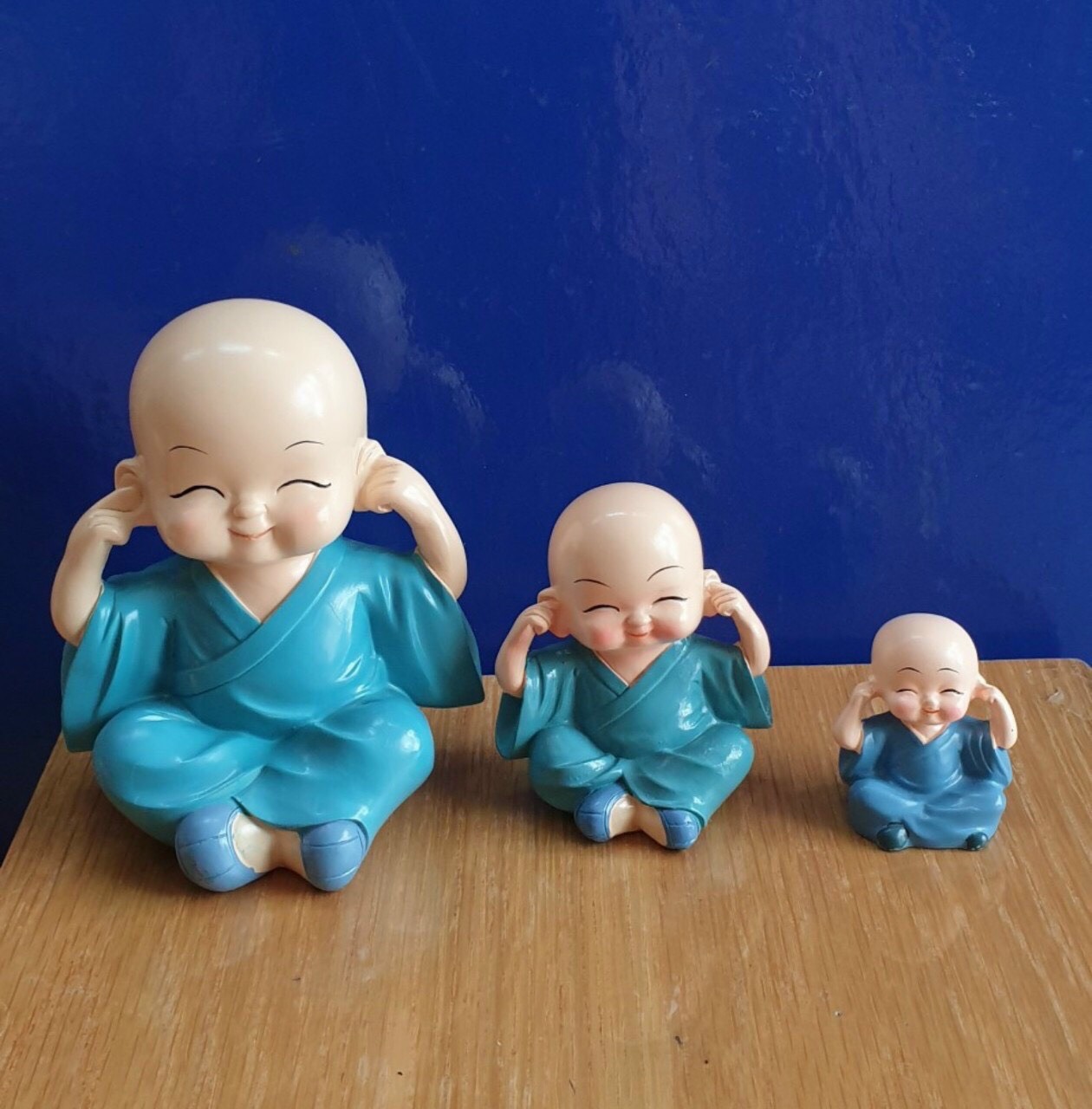 [HCM]bộ tượng 04 chú tiểu tứ không