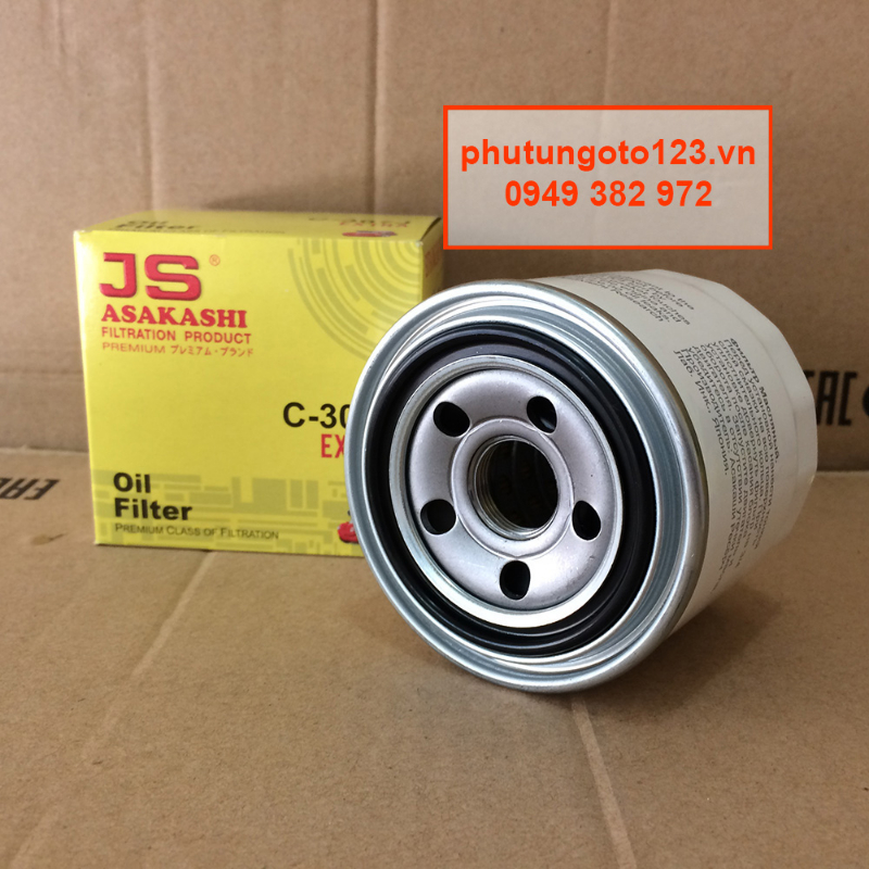 Lọc nhớt hyundai santafe 2.7 2006 2007 2008 2009 26300-35056 hàng nhật c307j