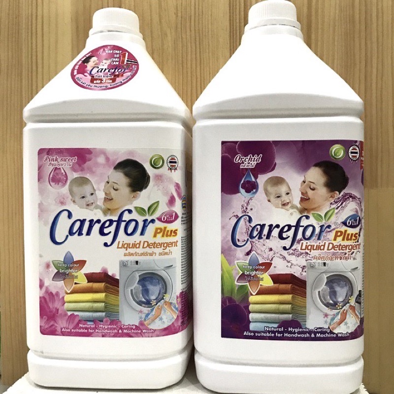 Nước Giặt Xả 6in1 Carefor 3000Ml