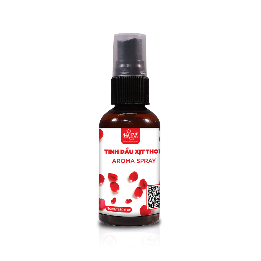[HCM]TINH DẦU XỊT THƠM HOA HỒNG 50ML HAEVA