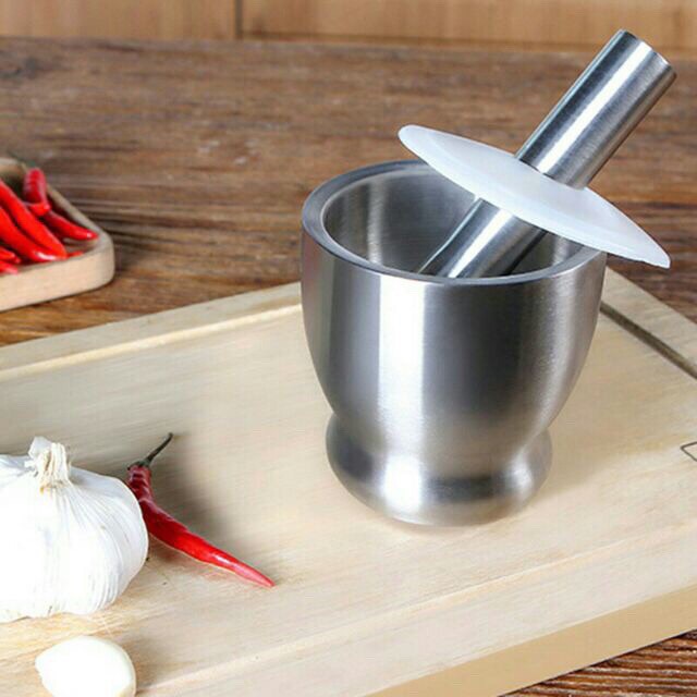 Bộ chày cối 2 lớp inox 304 có nắp đậy, sản phẩm đa dạng mẫu mã, kích cỡ, chất lượng cao, an toàn sức khỏe người dùng, cam kết cung cấp sản phẩm đang được săn đón