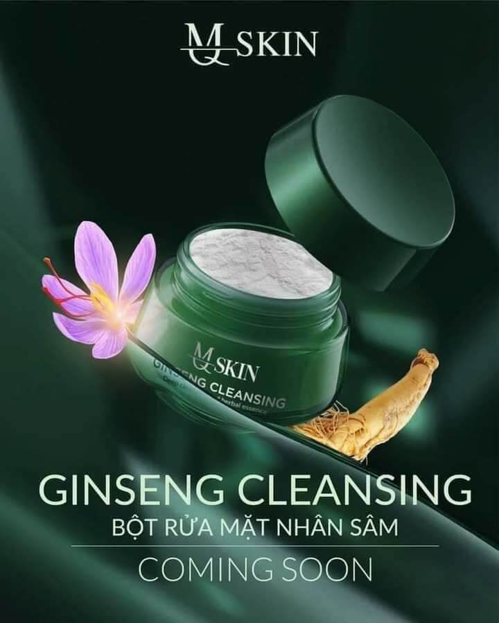 Bột rửa mặt nhân sâm MQ Skin - Hộp 100g