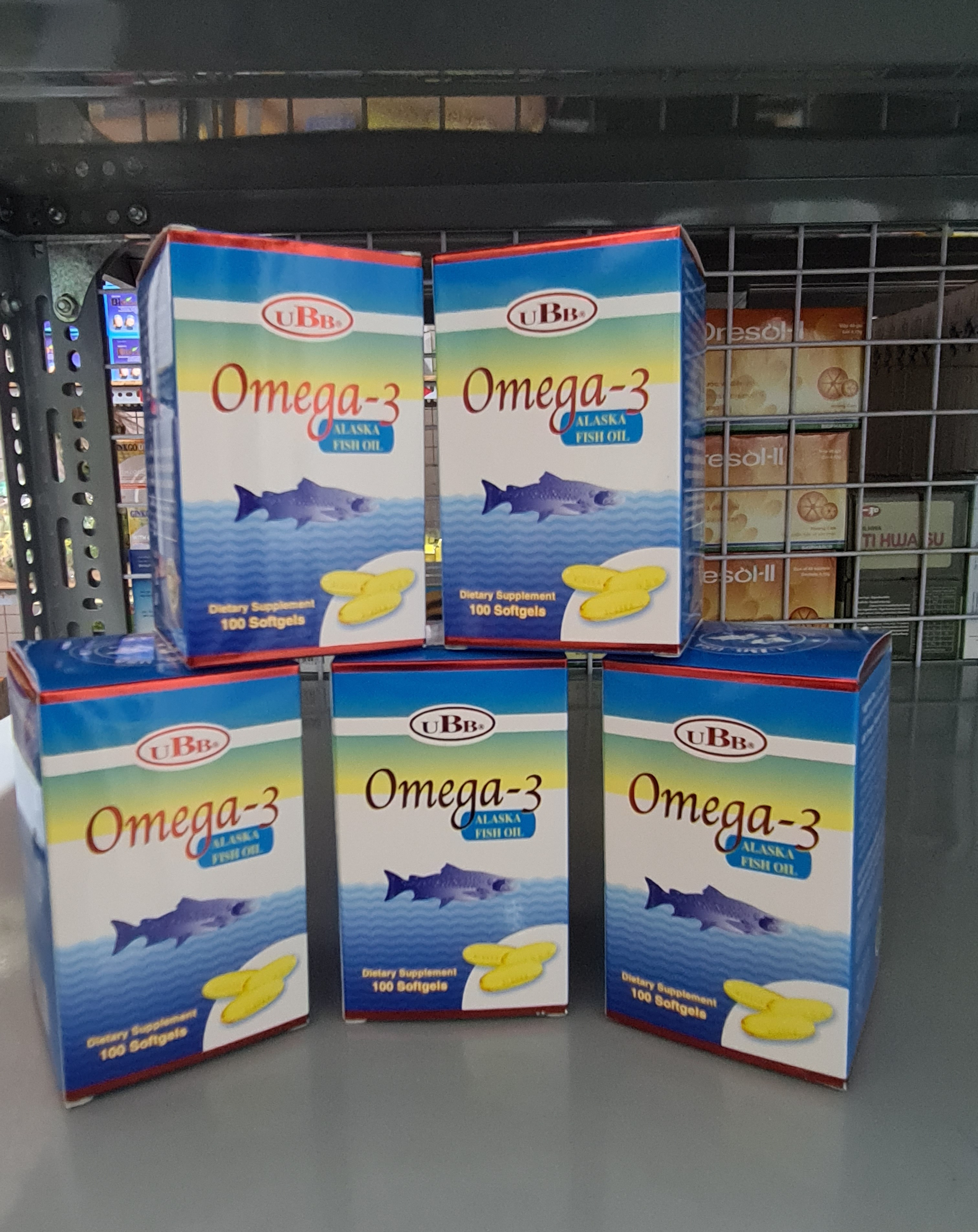 Viên dầu cá sáng mắt OMEGA UBB - Baxco USA