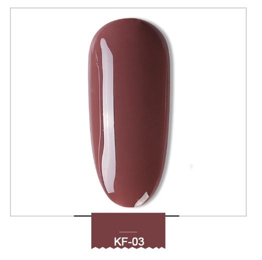Sơn gel AS lẻ màu nâu chocolate set 12 mã KF