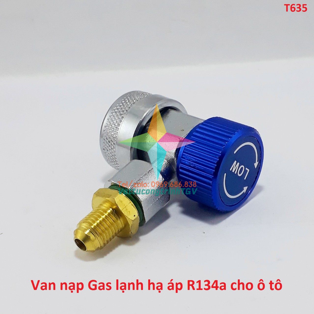 Van nạp gas lạnh r134a