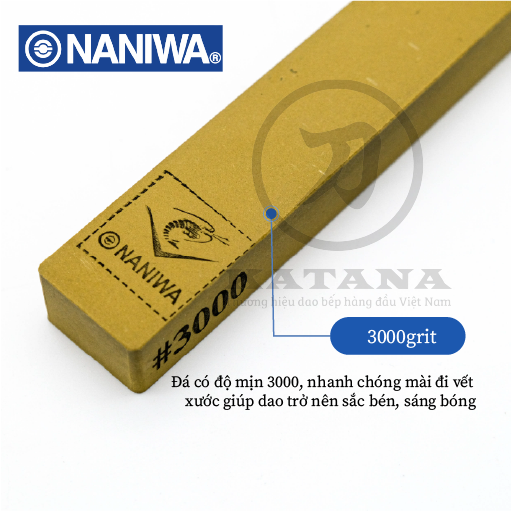 Đá mài tinh Naniwa Nhật Bản #3000 (cỡ nhỏ) - NAC 3000