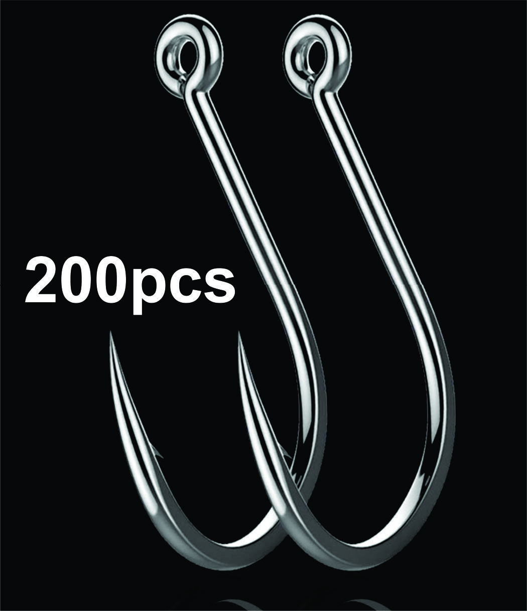 Hộp 200 Lưỡi Câu Cá Thép Siêu Cứng ( Mã SC )