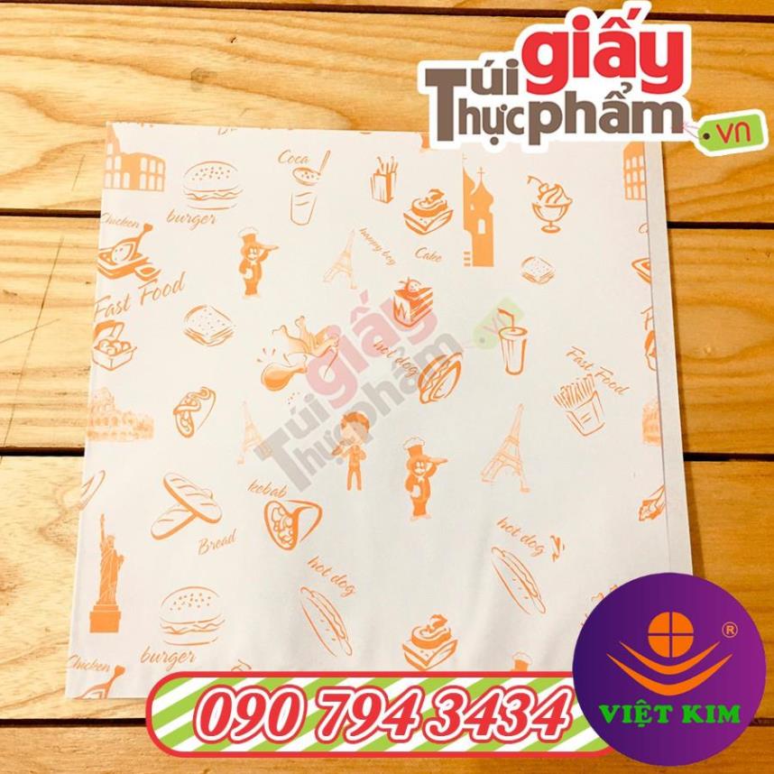 1000 túi giấy Kebab (Fort - in sẵn)