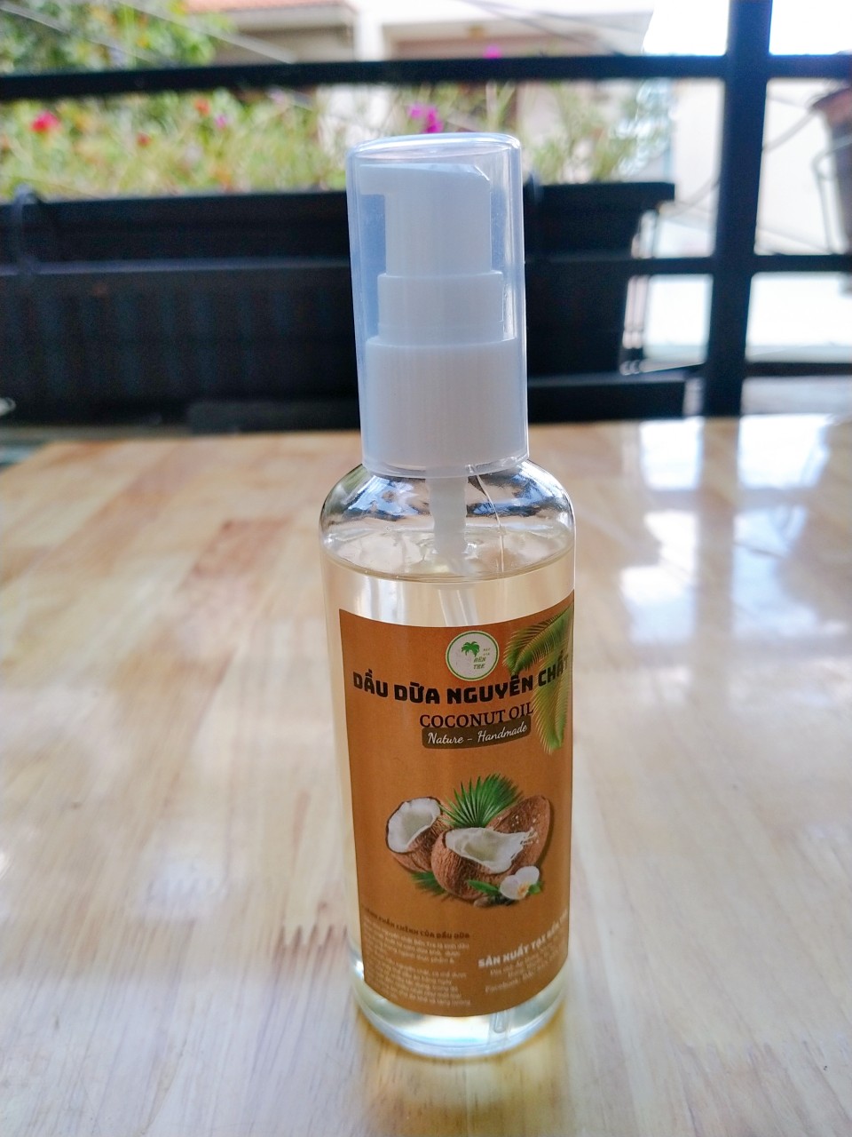 Dầu dừa 100ml nguyên chất cực thơm mềm tóc dạng xịt
