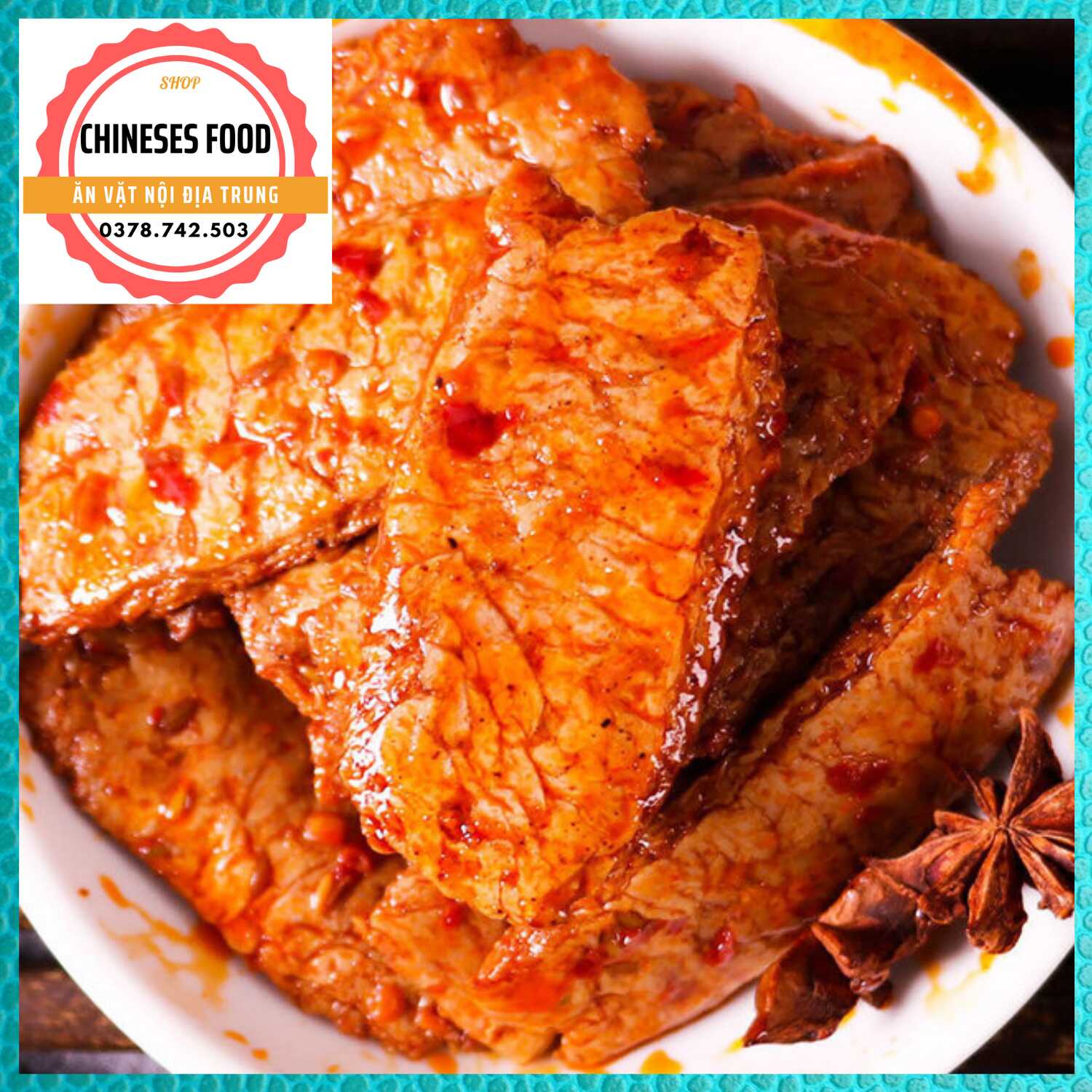 Thịt nướng chay BBQ- Hiệu Cô Gái 26G Chinesefood
