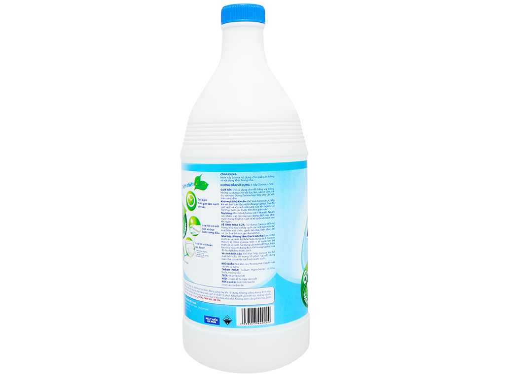 Nước tẩy Zonrox thiên nhiên chai 1 lít
