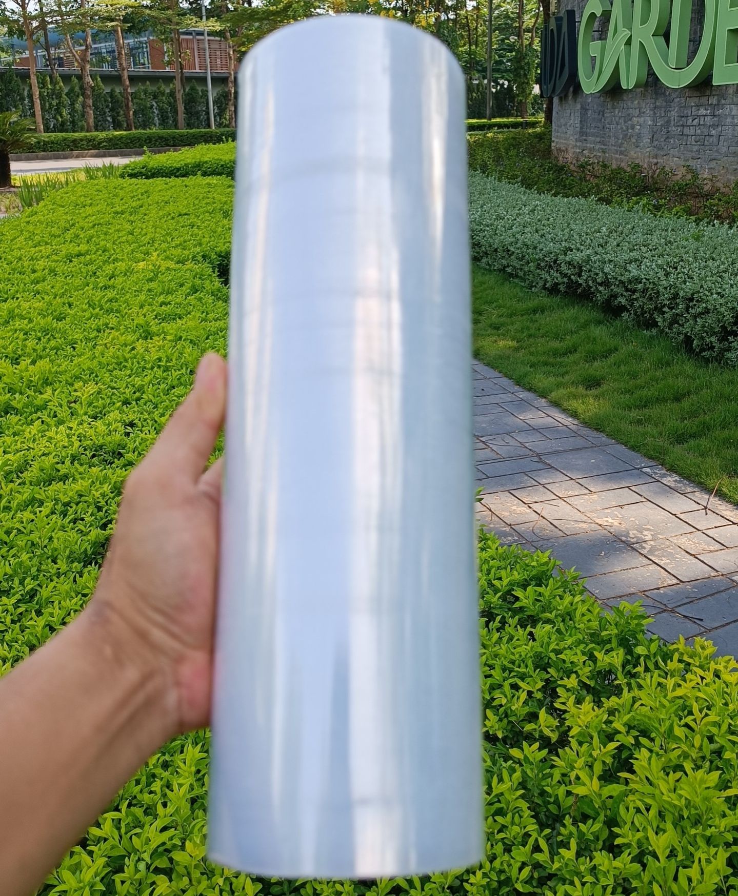 Màng PE quấn hàng quấn bụng giảm béo