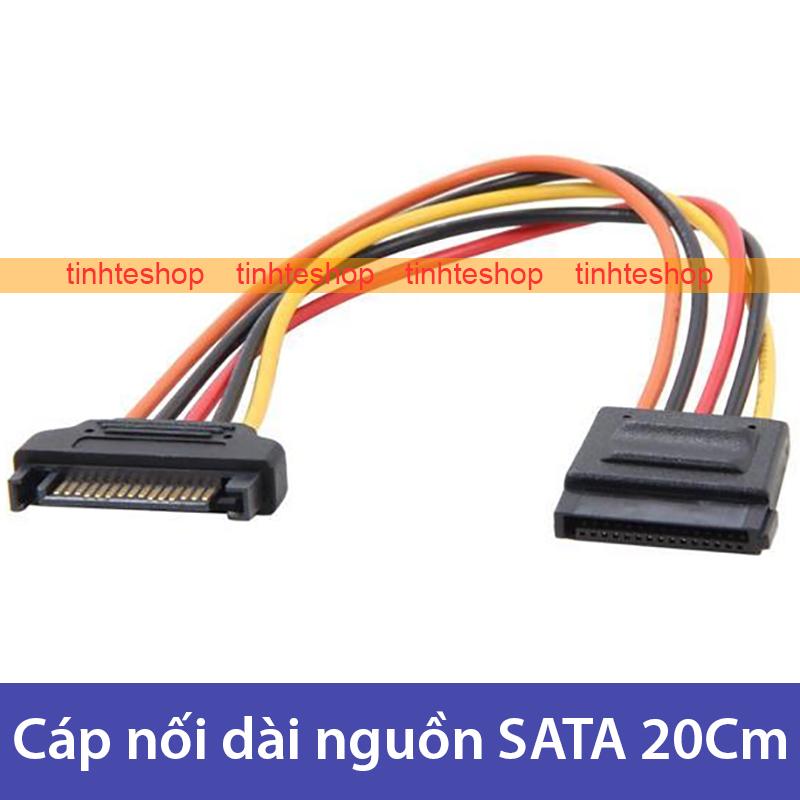 Power cable SATA extendsion - Extension cable sata power 20Cm