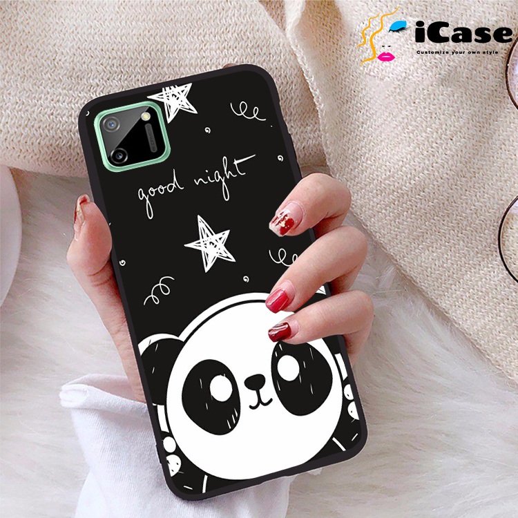 Ốp lưng Realme C11 viền dẻo TPU BST Panda