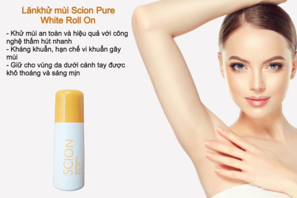 Lăn khử mùi Scion Nuskin 75ml (Mẫu Mới)