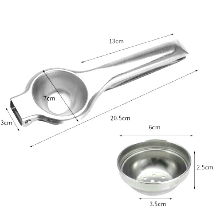 Dụng cụ vắt chanh inox (kẹp vắt chanh)