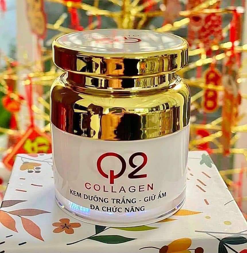 Kem q2 vàng collagen mẫu mới
