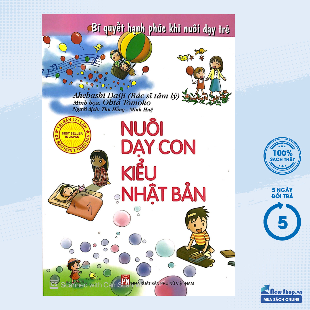 Sách – nuôi dạy con kiểu nhật bản – newshop