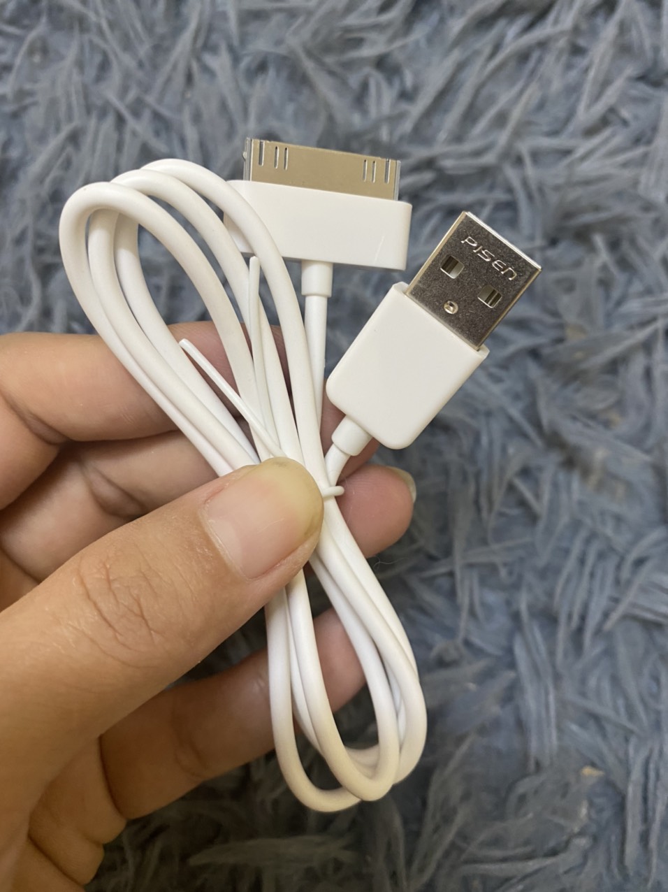 dây sạc pisen dùng cho ipad 2, ipad 3, lphone 4, 4S - Hàng chính hãng BH 12 tháng