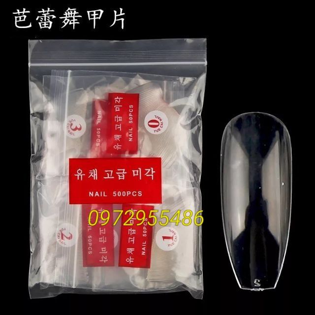 Móng Giả Hàn Fom Thang 100 Móng Đủ Số