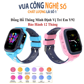 Đồng hồ thông minh trẻ em Y92 - Hàng chính hãng, có tiếng Việt, nghe gọi thumbnail