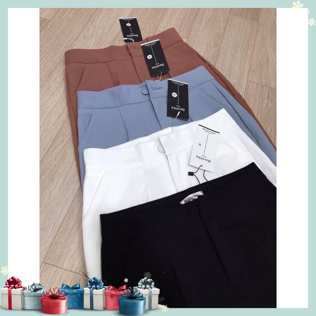 Quần baggy nữ , Quần baggy cúc bọc