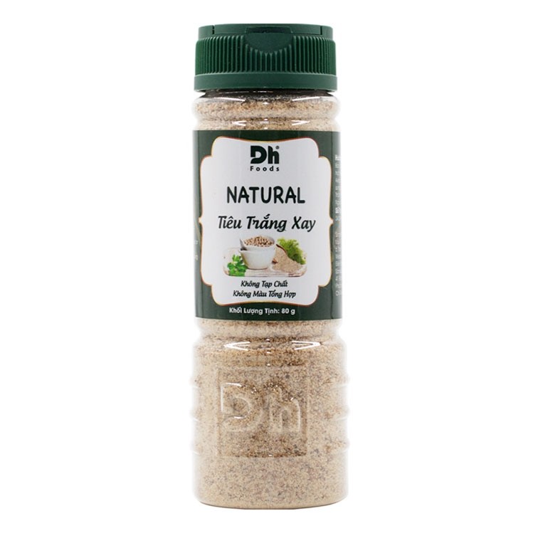 Natural Tiêu trắng xay Dh Foods