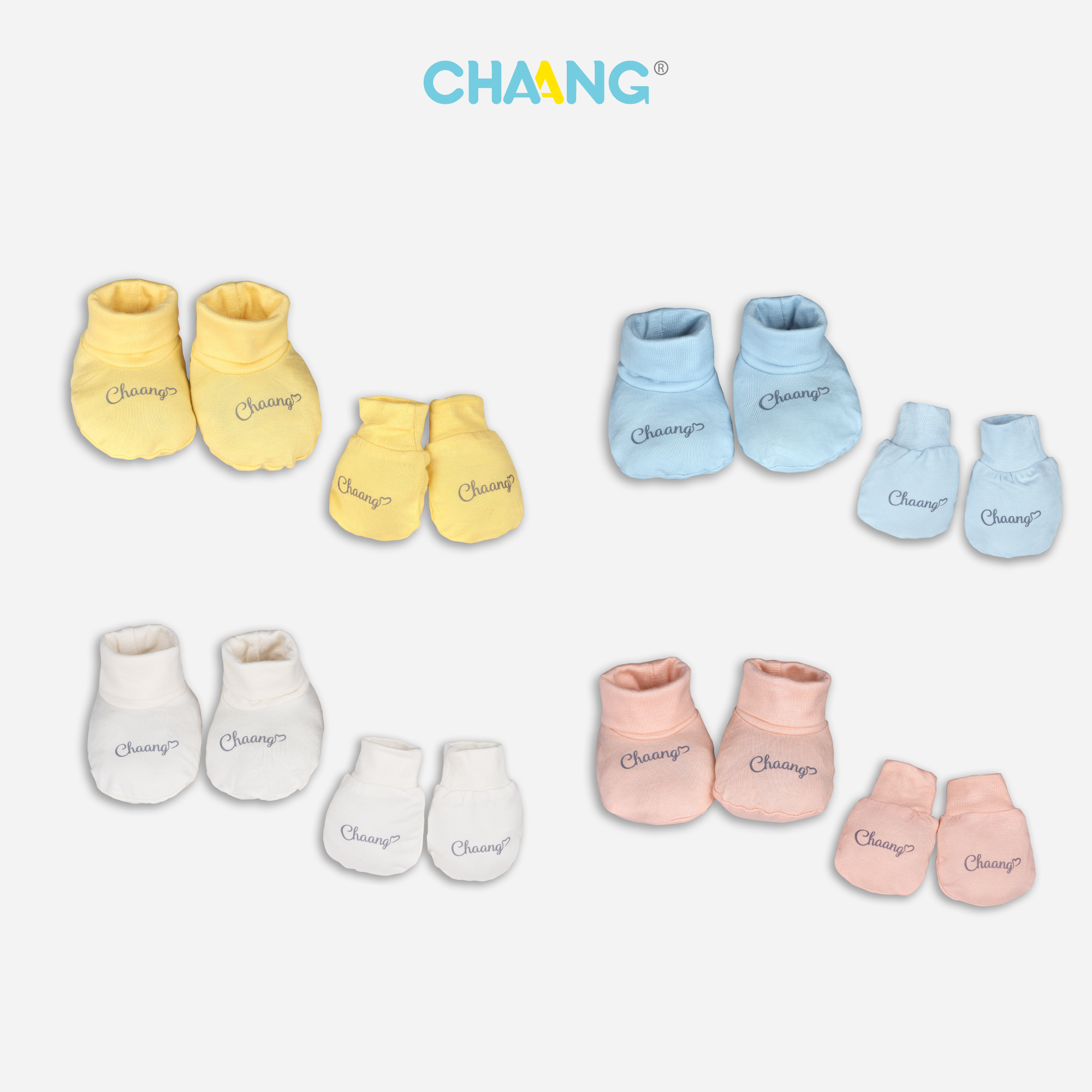 [CHAANG] Set bao tay bao chân cho bé sơ sinh Pool CHAANG